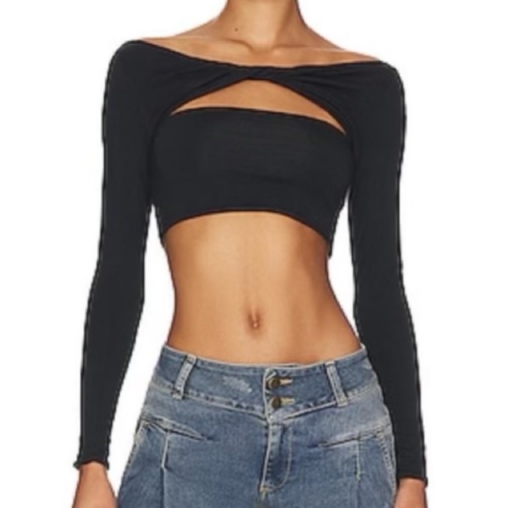 NWT SER.O.YA Long Sleeve Ellis Top
